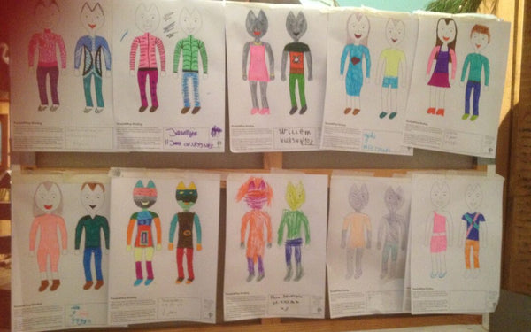 DIY: Help Kaatje en Jeetje aankleden: Ontwerp hun nieuwe outfits!