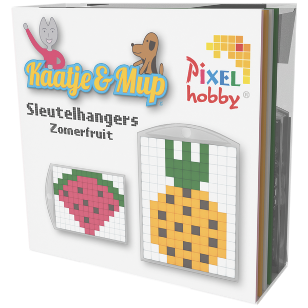 Sleutelhangers 2x - Zomerfruit