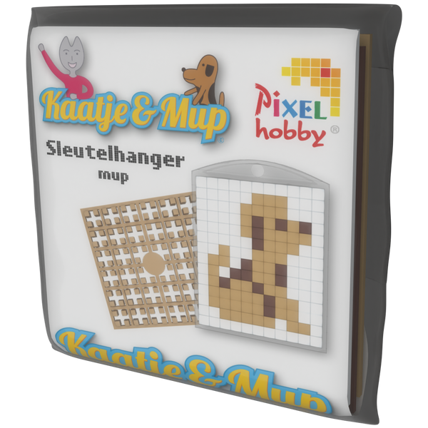 Sleutelhanger - Mup Wit