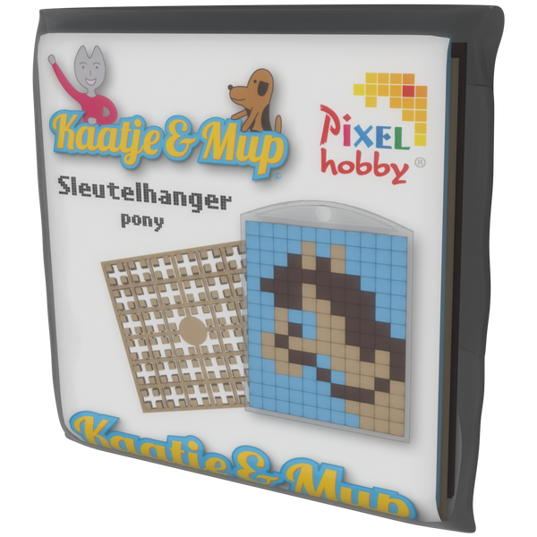 Sleutelhanger - Pony Blauw
