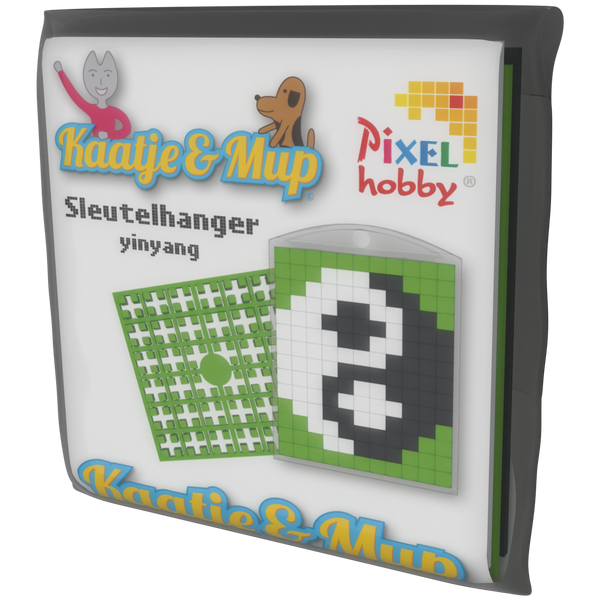 Sleutelhanger - YinYang Groen