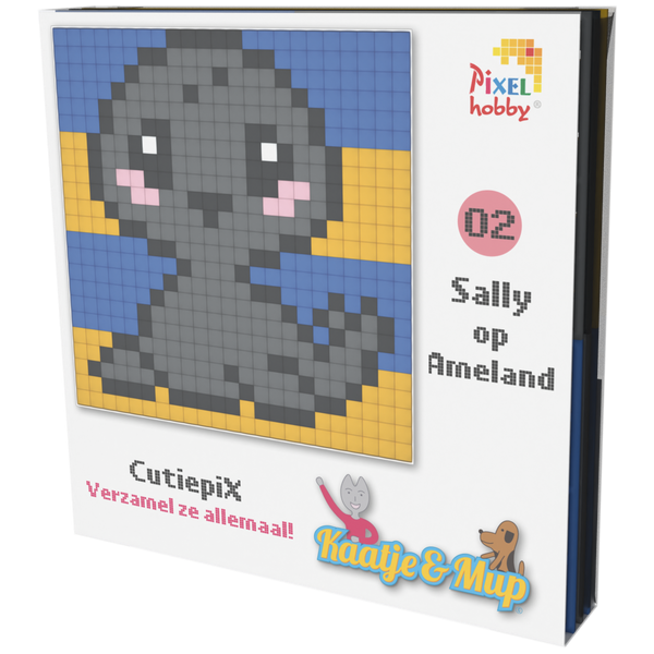 Cutiepix XL 02 - Sally de zeehond op Ameland
