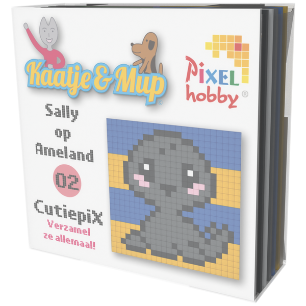 Cutiepix 02 - Sally de zeehond op Ameland