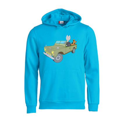 Hoodie voor kinderen van Kaatje&Mup met de jeep — foto 3