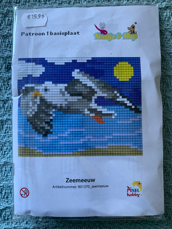 Pixel Set: Zeemeeuw