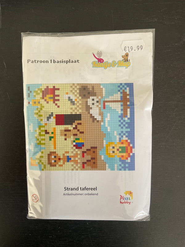 Pixel Set: Strandtafereel