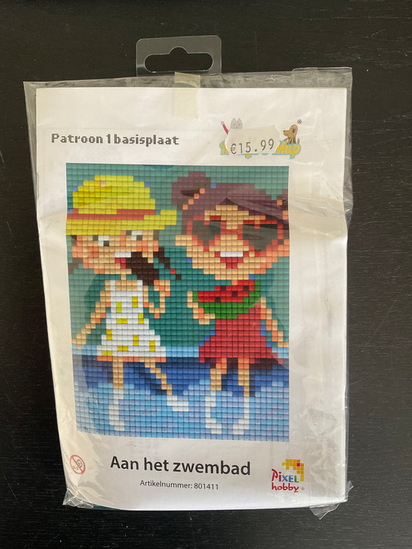 Pixel Set: Aan het zwembad