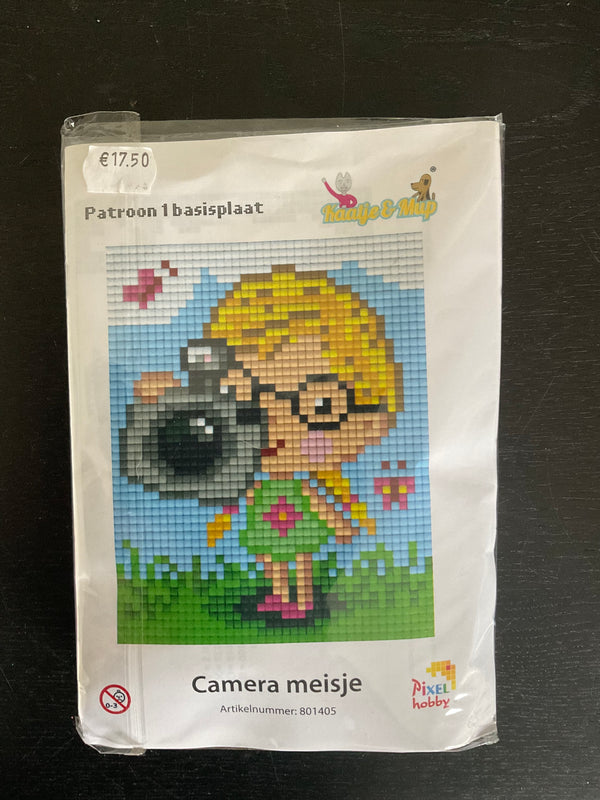 Pixel Set: Camera meisje