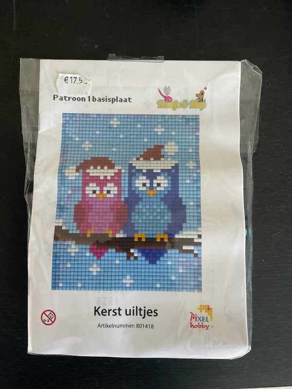 Pixel Set: Kerst uiltjes