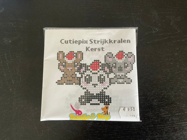 Strijkkralen: Cutiepix Kerst - Versie 2