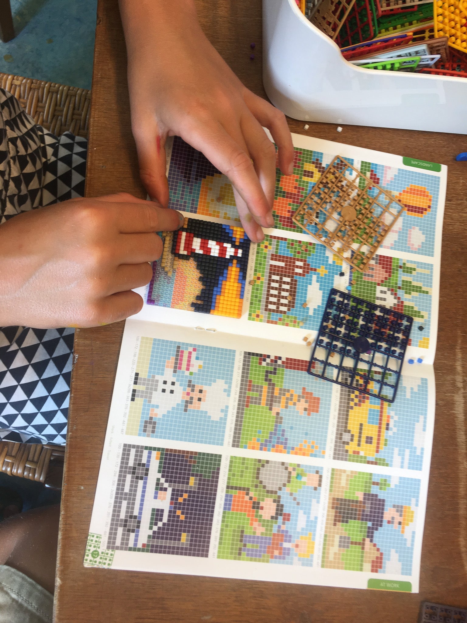 Kaatje&amp;Mup Craft Café: Pixels