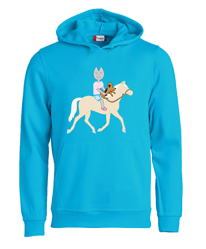 Kinder Hoodies - Kaatje&Mup Paardrijden