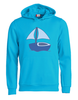 Kinder Hoodies - Zeilboot
