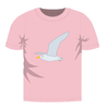 Kinder t-shirt - Meeuw Vliegend