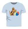 Kinder t-shirt - MupStrandbal