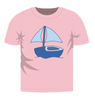 Kinder t-shirt - Zeilboot