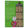 Coloring book Kaatje&amp;Mup A5: Going to the beach - Green series, Part 1