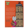 Coloring book Kaatje&amp;Mup A5: Going to the beach - Orange series, Part 1
