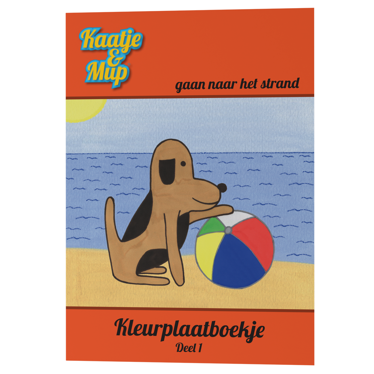 Kleurboekje A5 van Kaatje&Mup, oranje serie deel 1 — foto 3