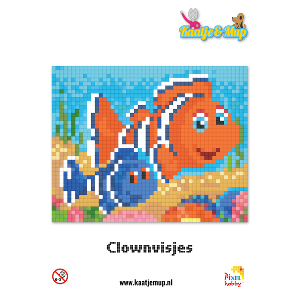 Pixel-Set: Fische