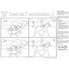 Coloring page placemat Kaatje&amp;Mup - Beach tent