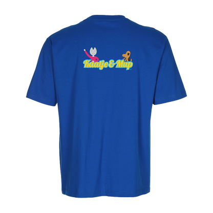 T-shirt voor kinderen van Kaatje&Mup met Mup en een strandbal — foto 2