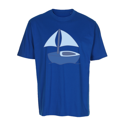 T-shirt voor kinderen van Kaatje&Mup met een zeilboot
