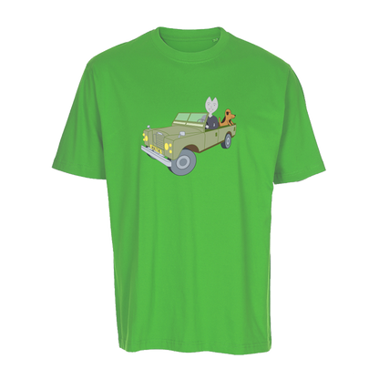 T-shirt voor kinderen van Kaatje&Mup met de jeep