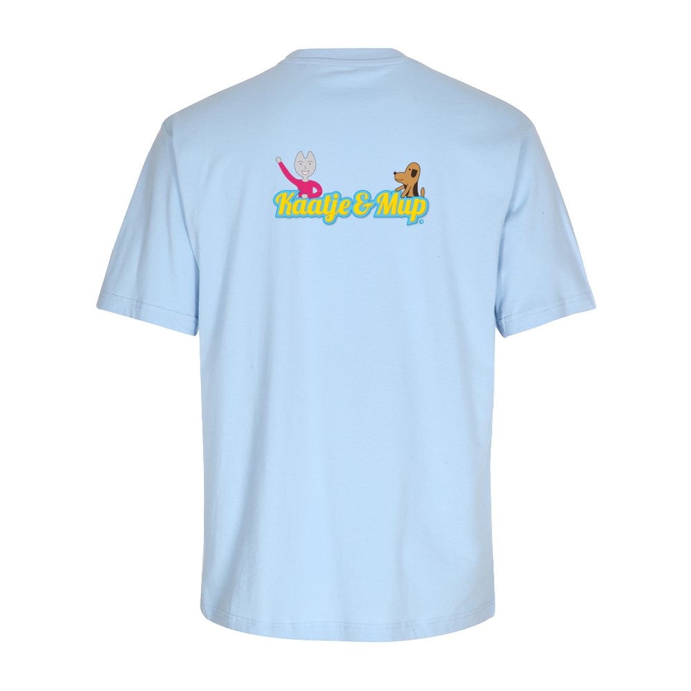T-shirt voor kinderen van Kaatje&Mup met Mup en een strandbal — foto 6