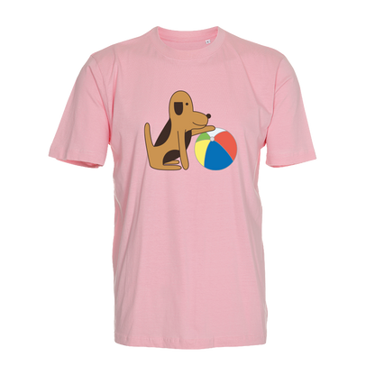 T-shirt voor kinderen van Kaatje&Mup met Mup en een strandbal — foto 3