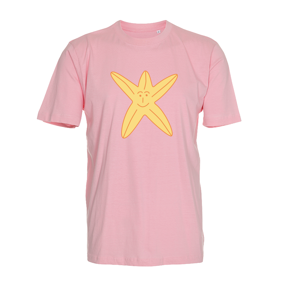 T-shirt voor kinderen van Kaatje&Mup met een zeester