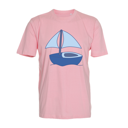 T-shirt voor kinderen van Kaatje&Mup met een zeilboot — foto 5