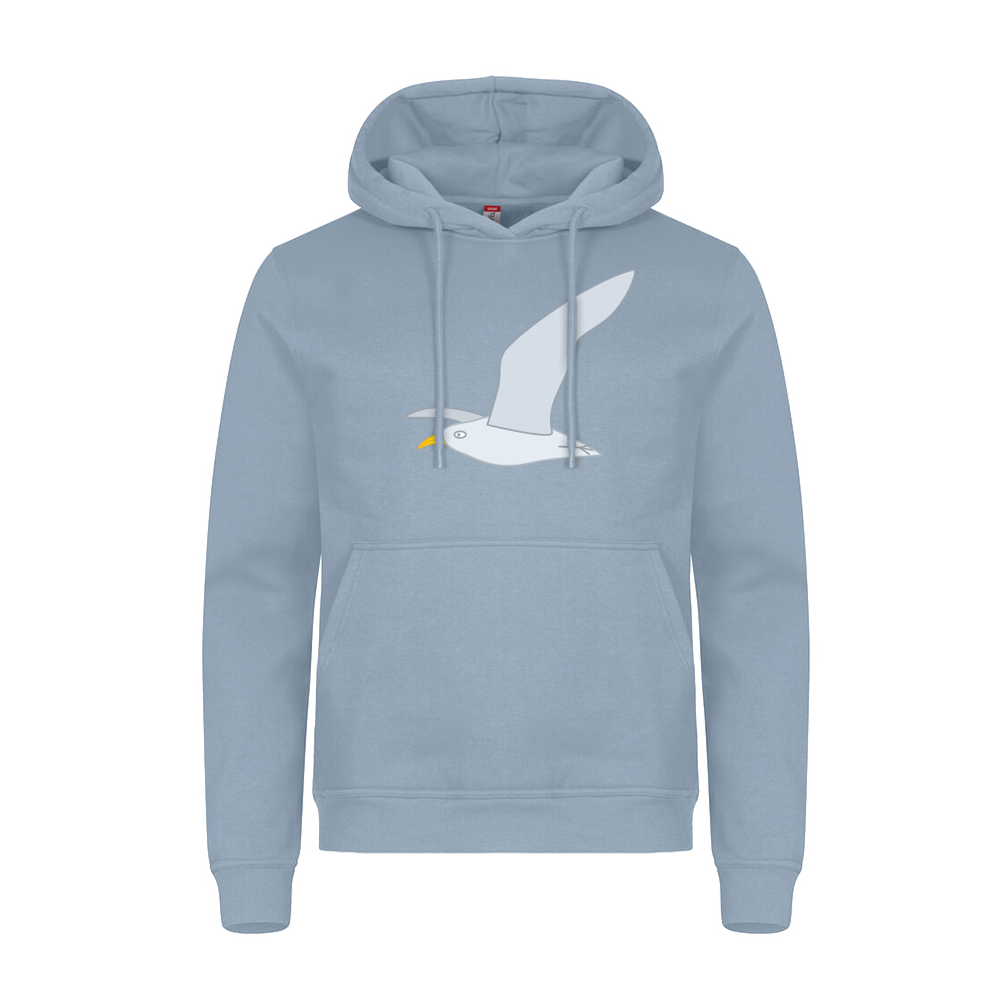 Volwassen Hoodies - Meeuw Vliegend