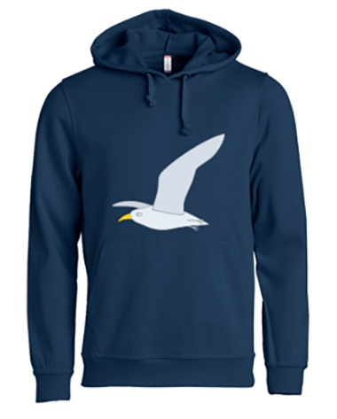 Volwassen Hoodies - Meeuw Vliegend