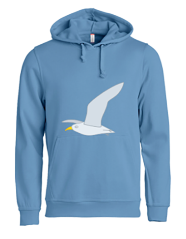 Volwassen Hoodies - Meeuw Vliegend