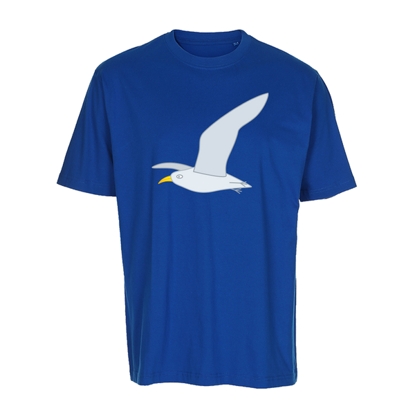 Volwassen t-shirt - Meeuw Vliegend